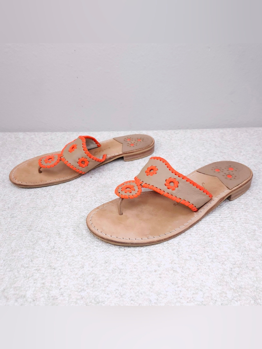 Jack Rogers Navajo Whipstitch Sandals US 11